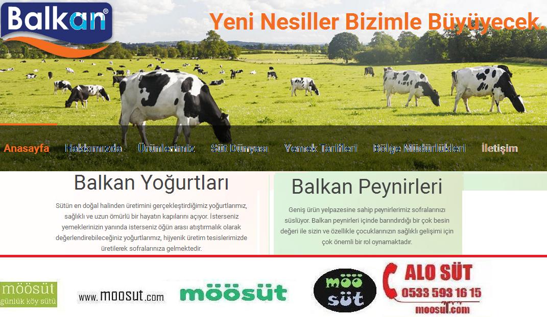 Balkan Süt Ürünleri